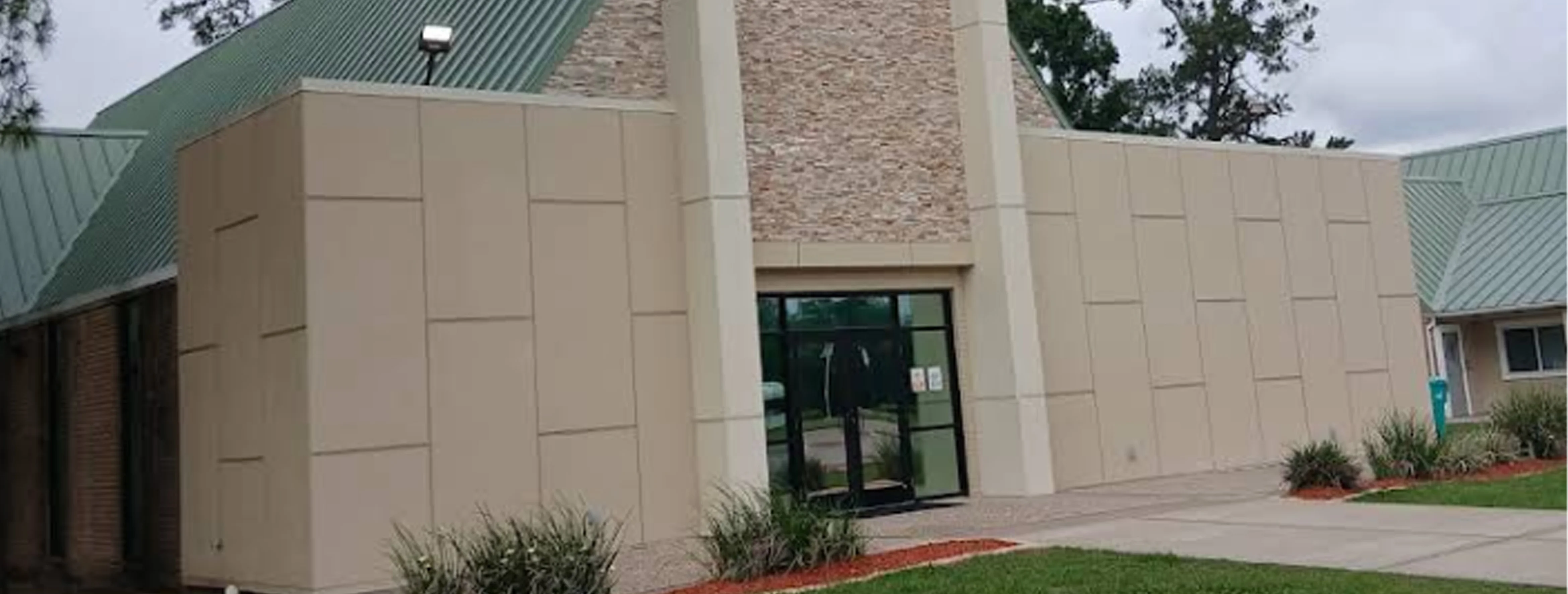 Exterior view of Muhammad Mosque No .45 Houston building